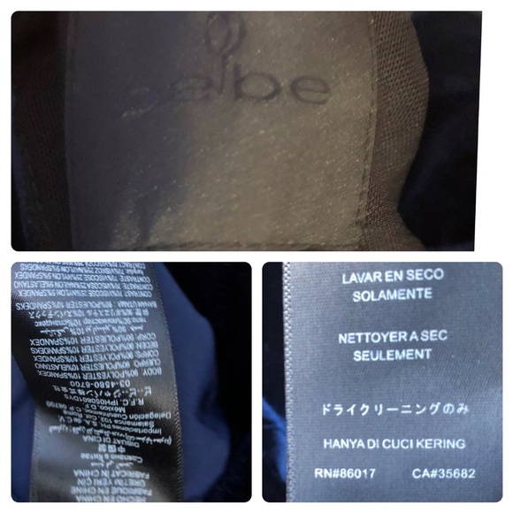 Bebe Blue Velvet deep v neck sexy midi dress XS - Picture 8 of 8